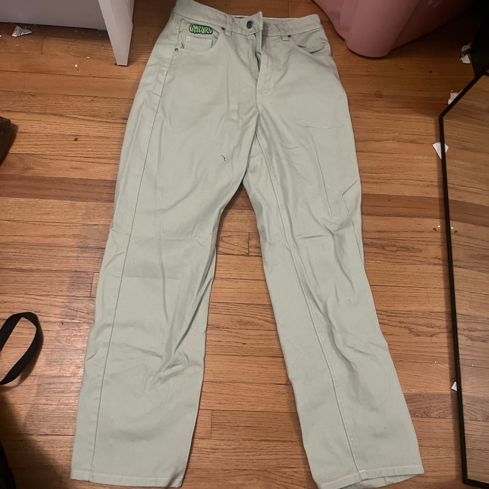 Empyre Mint Green Casual Pants